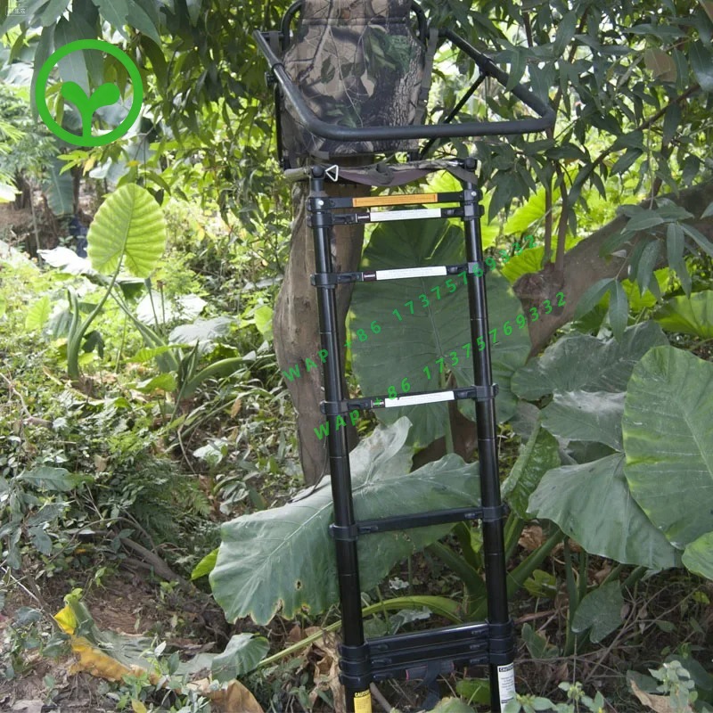 Tree Stand Ladder - 【Premium】z Für SC02 Jagd-Teleskop-Baumstandleiter 2,6 m,