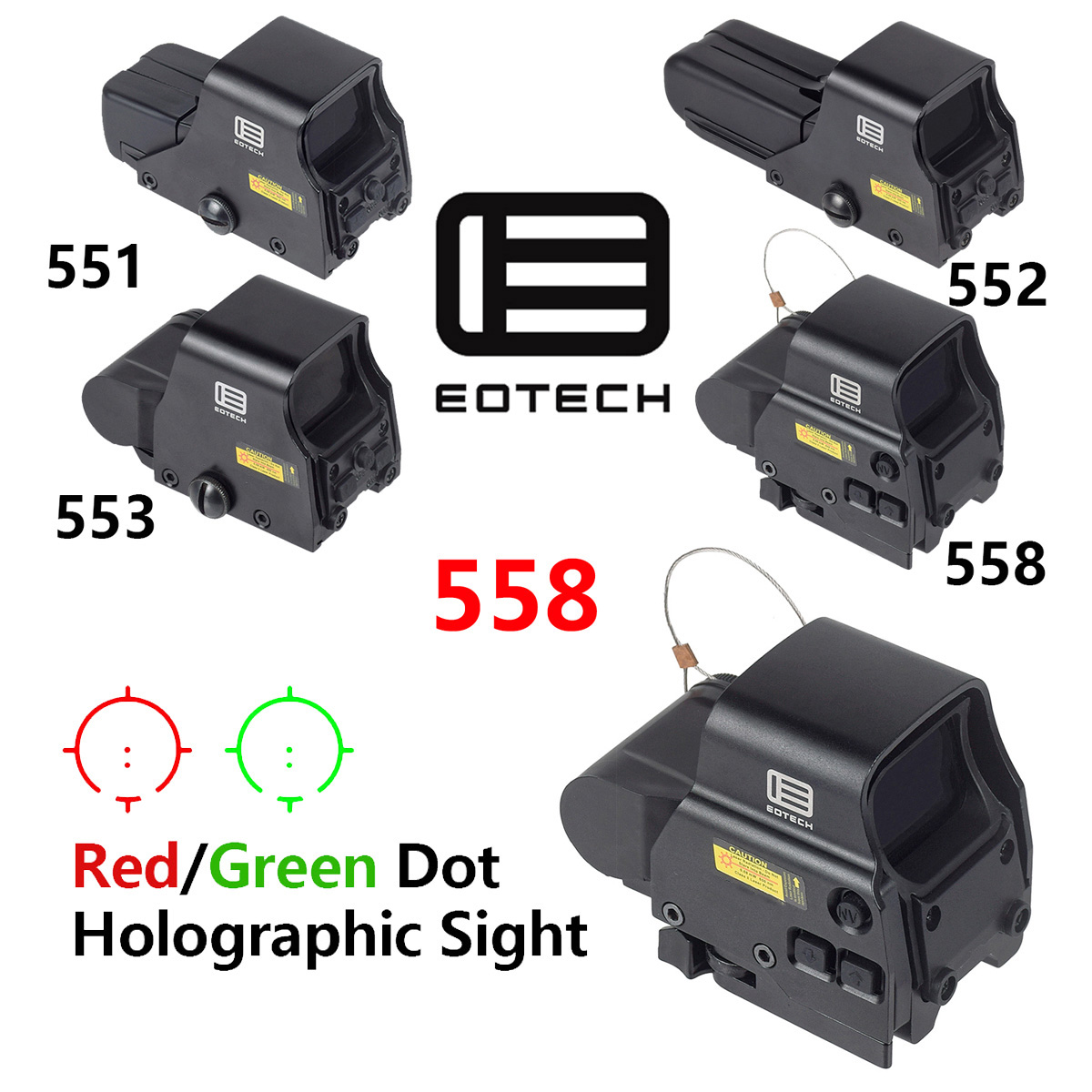 Outdoor Hunting Rifle - Eotech 551 552 553 558 Holografisches