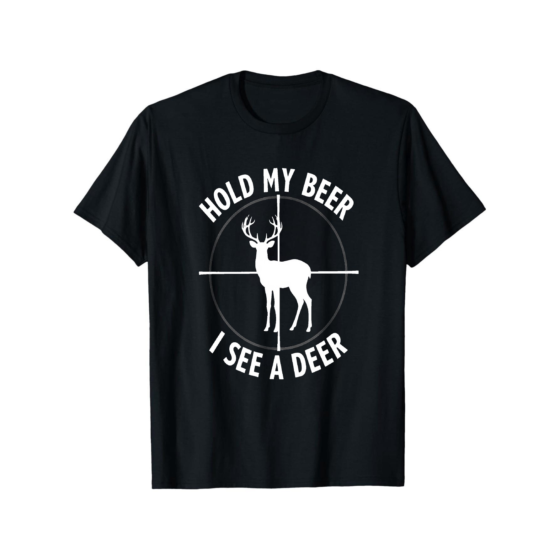 Outdoor Hunting Gifts - T-Shirt mit lustigem Jagdmotiv „Hold My