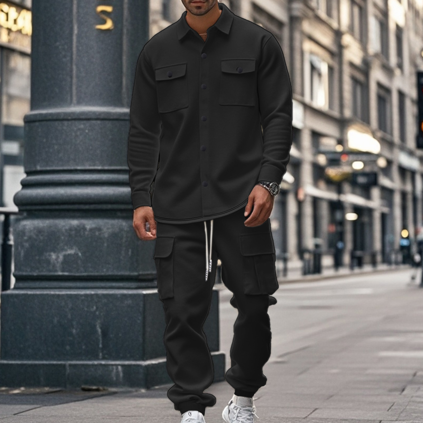 Hunting And Outdoor Shop - Herbst und Winter Herren Fleece Tooling