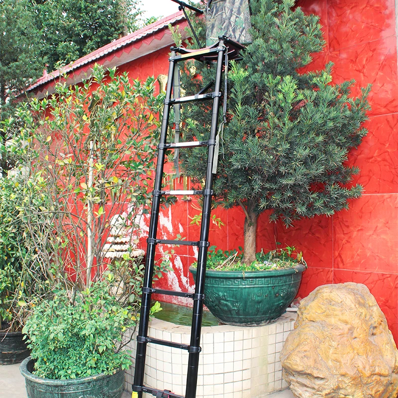 Tree Stand Ladder - SC02 Teleskop-Baumleiter 2,6 m, faltbarer Baumstuhl