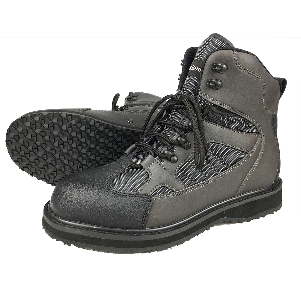 Hunting Boot Insole - Angelschuhe aus Gummi oder Filzsohle, rutschfest,