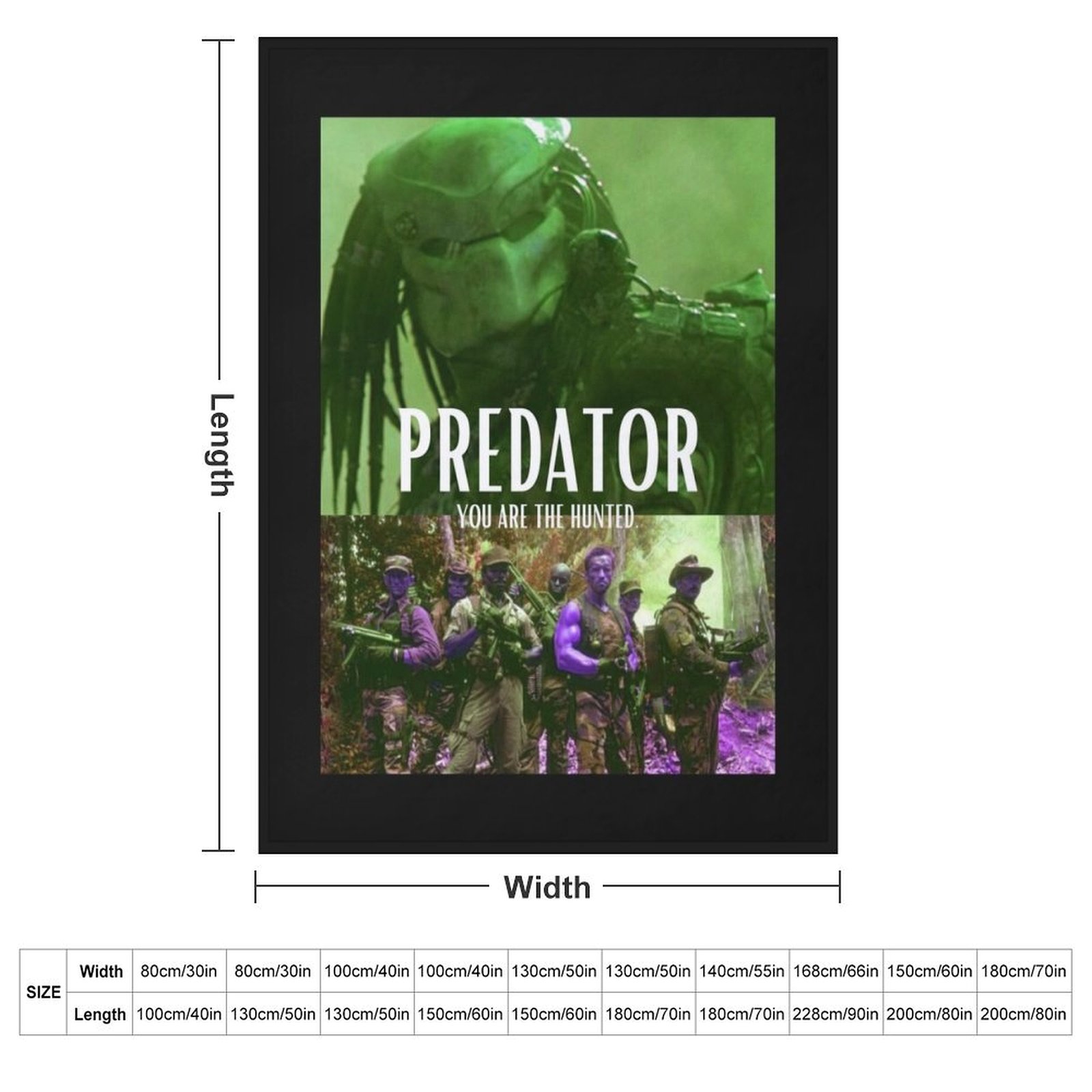 Predator You are the Hunted Wu – Outdoor Hunting Blanket Bewertung und Preis