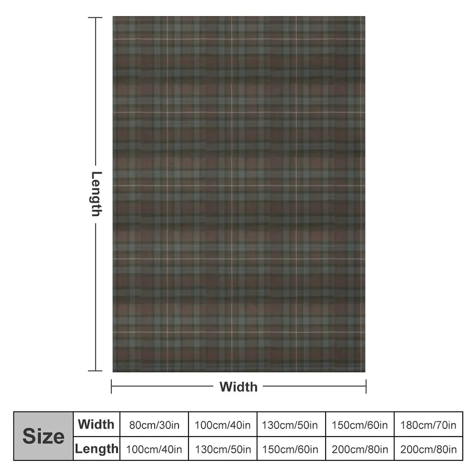 Clan Fraser Jagd-Tartan-Wurfde – Outdoor Hunting Blanket Bewertung und Preis