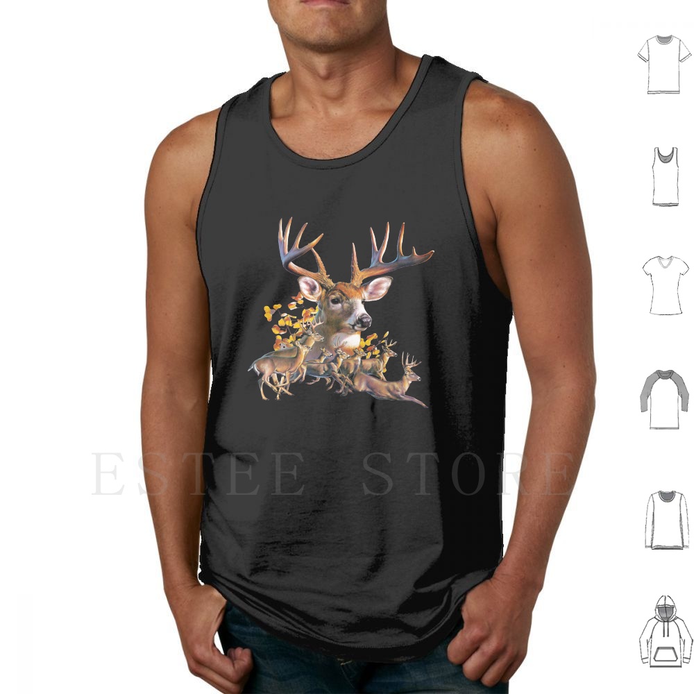 Hirsch-Collage-Tanktops, ärmel – Wildman Hunting & Outdoor Polokwane Photos Bewertung und Preis