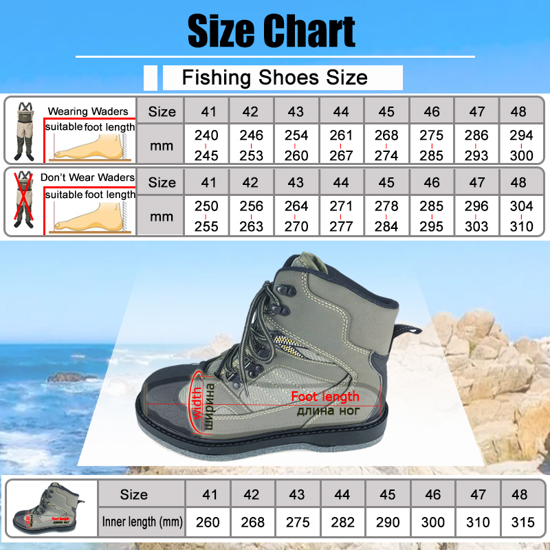 Männer Angeln Schuhe Waten Ang – Hunting Boot Insole Bewertung und Preis