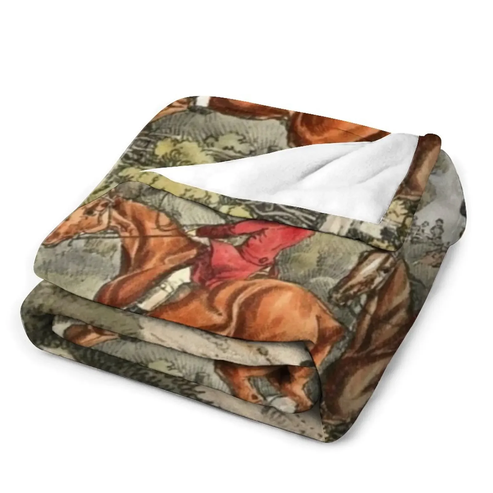 Fuchsjagd – Hunde jagen einen  – Outdoor Hunting Blanket Bewertung und Preis