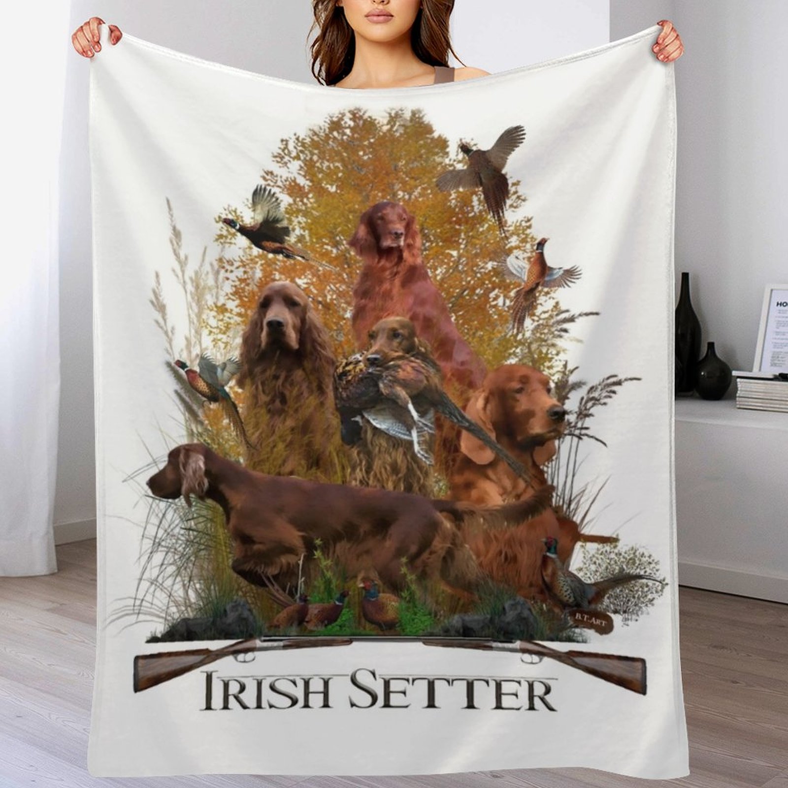 Irish Setter, Jagdsaison, Wurf – Outdoor Hunting Blanket Bewertung und Preis