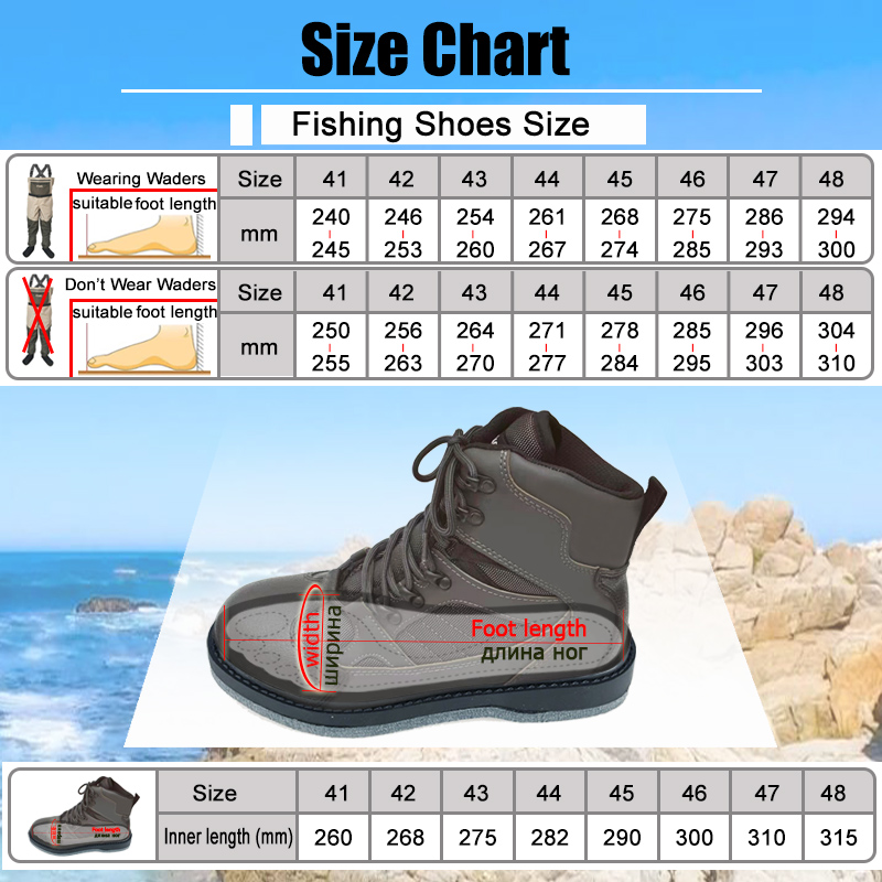Angelschuhe, Gummi- oder Filzs – Hunting Boot Insole Bewertung und Preis
