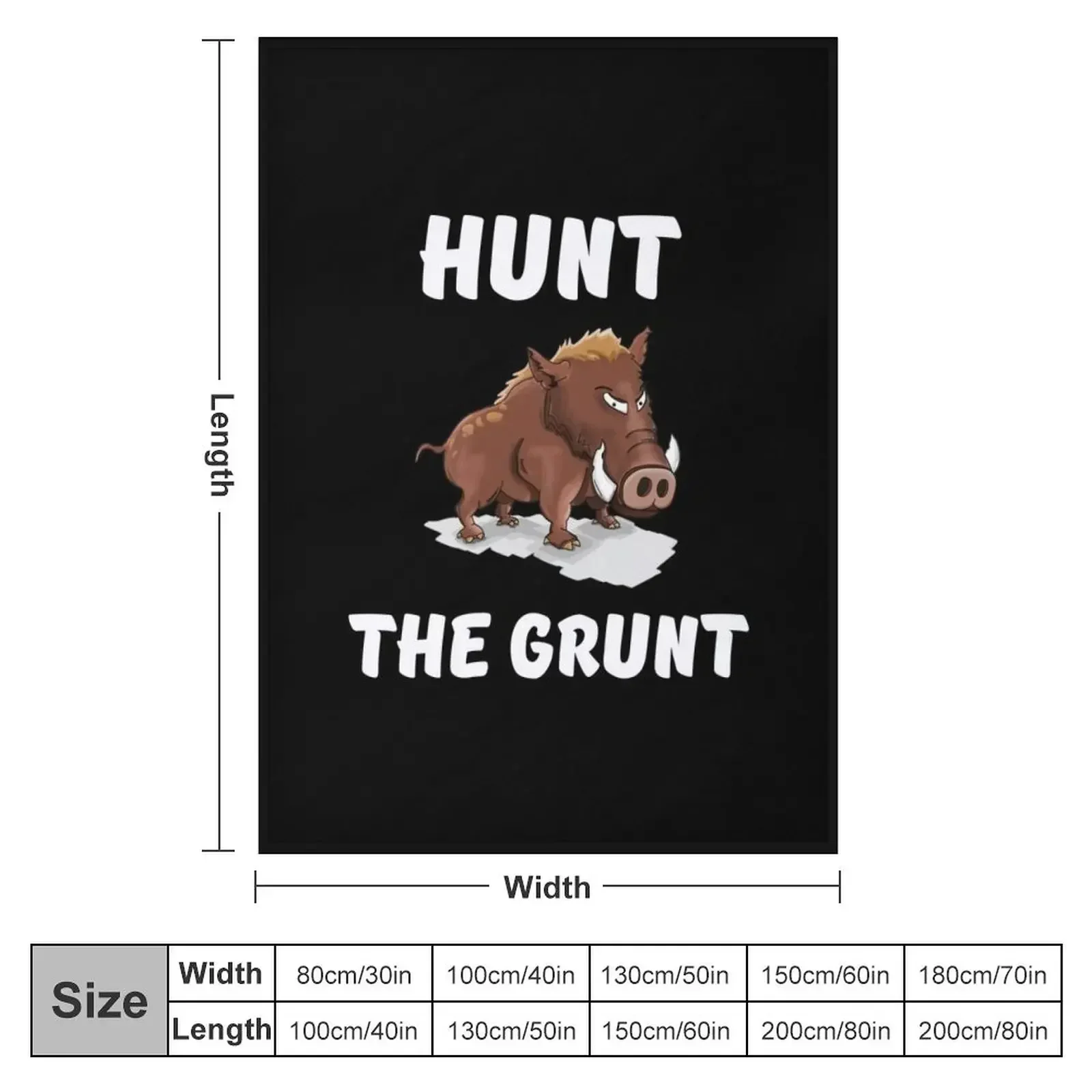 Jagd den Grunt. Schwarze Wurfd – Outdoor Hunting Blanket Bewertung und Preis