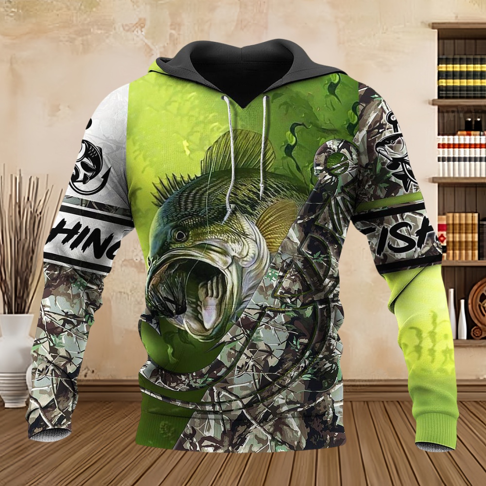 Wildfischerei-Print 3D Casual  – Wildman Hunting & Outdoor Polokwane Photos Bewertung und Preis