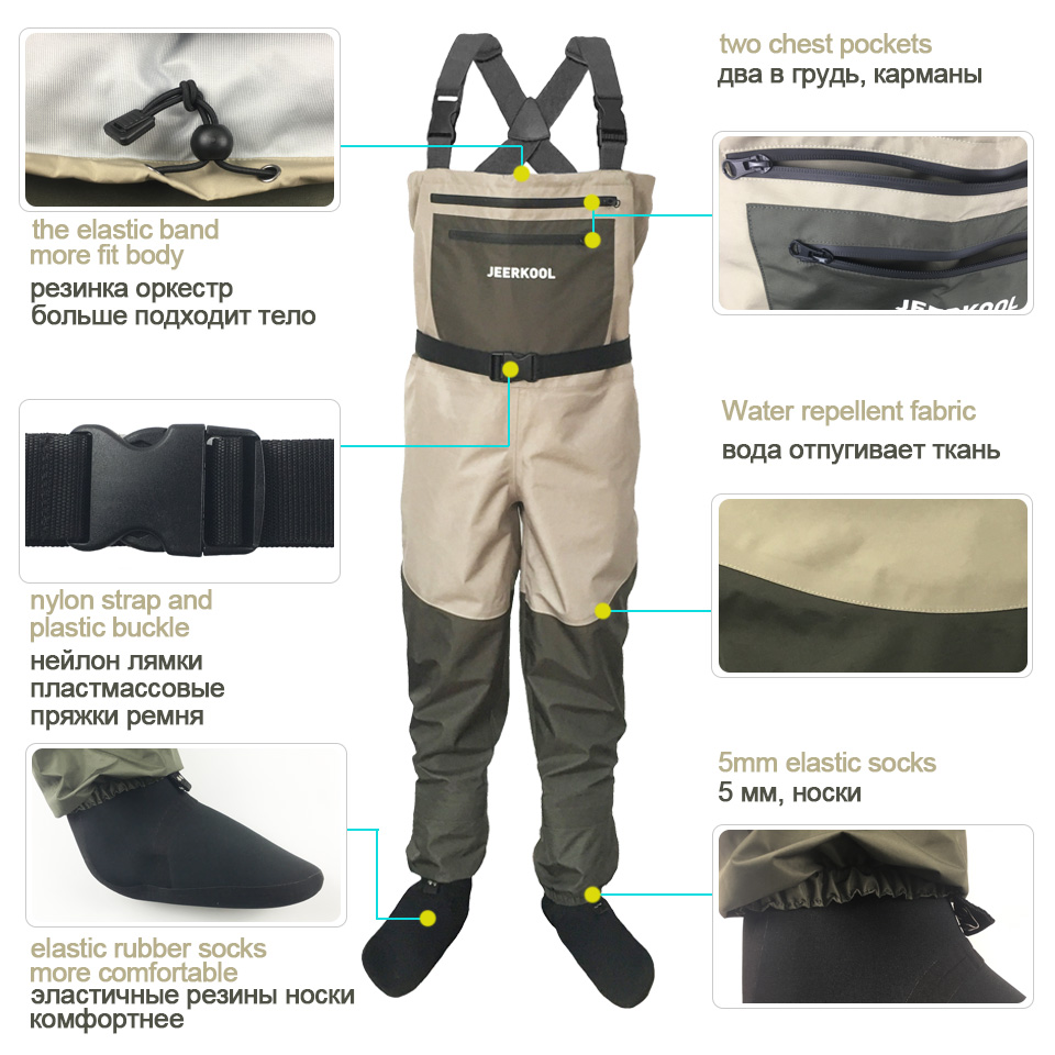 JEERKOOL Fliegenfischen Waders – Hunting Boot Insole Bewertung und Preis